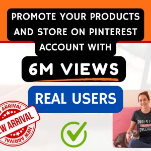 Promote etsy shop products to 6m Pinteres audience